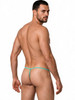 Men’s G-String – Sleek Bold Sculpting Sexy Underwear (Aqua Mesh) by CandyMan