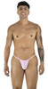 Men’s G-String – Sleek Bold Sculpting Sexy Underwear (Baby Pink) by CandyMan