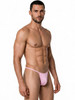 Men’s G-String – Sleek Bold Sculpting Sexy Underwear (Baby Pink) by CandyMan