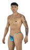 Men’s G-String – Sleek Bold Sculpting Sexy Underwear (Blue Print) by CandyMan