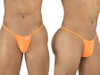 Men’s G-String – Sleek Bold Sculpting Sexy Underwear (Hot Orange) by CandyMan