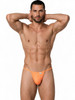 Men’s G-String – Sleek Bold Sculpting Sexy Underwear (Hot Orange) by CandyMan