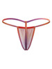 Men’s G-String – Sleek Bold Sculpting Sexy Underwear (Orange Print) by CandyMan