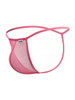 Men’s G-String – Sleek Bold Sculpting Sexy Underwear (Pink Mesh) by CandyMan