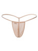 Men’s G-String – Sleek Bold Sculpting Sexy Underwear (Tangerine Mesh) by CandyMan