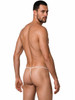 Men’s G-String – Sleek Bold Sculpting Sexy Underwear (Tangerine Mesh) by CandyMan