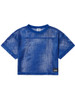 Men’s Short Sleeve Practice Jersey – Bold Breathable Athletic Mesh Top (Royal) by BIKE Athletic