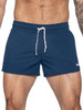 Men’s Track Short – Lightweight Athletic Performance Shorts (Navy) by BIKE Athletic