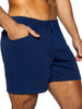 Men’s Coaches Short – Classic Athletic Performance Shorts 5" Inseam (Navy) by BIKE Athletic