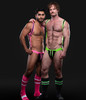 Men’s Carbon Shadow Jock Pouch – Reflective Fetish Jockstrap (Pink) by CellBlock 13