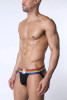Men’s Tight End 2" Snap-Up Jockstrap – Pride Rainbow Athletic Jock by CellBlock 13
