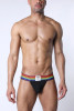 Men’s Tight End 2" Snap-Up Jockstrap – Pride Rainbow Athletic Jock by CellBlock 13