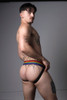 Men’s Tight End 2" Snap-Up Jockstrap – Pride Rainbow Athletic Jock by CellBlock 13