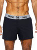 Men’s Jock Short – Athletic Performance Lounge Short (Black) by BIKE Athletic