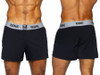 Men’s Jock Short – Athletic Performance Lounge Short (Black) by BIKE Athletic
