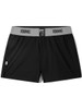 Men’s Jock Short – Athletic Performance Lounge Short (Black) by BIKE Athletic
