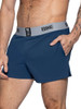 Men’s Jock Short – Athletic Performance Lounge Short (Navy) by BIKE Athletic