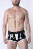 Men's Liquid Night Jock Trunk – Gloss Fetish Jock Underwear (White) by CellBlock 13