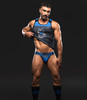 Men's Kennel Club Dark Pup Jockstrap – Limited Edition Athletic Jockstrap (Blue) by CellBlock 13