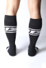 Men's Kennel Club Dark Pup Knee High Socks – Athletic Fetish Socks (White) by CellBlock 13