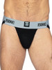 Men's Classic Jockstrap – Athletic Support Underwear (Black) by BIKE Athletic