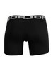 Men's Cronos Boxer Briefs – Textured Long-Leg Boxer Briefs (Black) by JOR