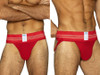 Men's Original Number 10 Jockstrap – Vintage Athletic Support Underwear (Red) by BIKE Athletic