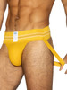Men's Original Number 10 Jockstrap – Vintage Athletic Support Underwear (Yellow) by BIKE Athletic