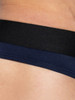 Men's Active Thong – Athletic Performance Underwear (Navy) by BIKE Athletic
