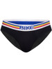 Men's Stretch Cotton Brief – Athletic Cotton Underwear (Black) by BIKE Athletic
