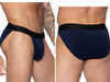 Men's Active Jock Brief – Athletic Support Underwear (Navy) by BIKE Athletic
