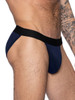 Men's Active Jock Brief – Athletic Support Underwear (Navy) by BIKE Athletic