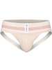 Men's 1980's Vintage Jockstrap – Retro Athletic Support Underwear (Vintage Cream) by BIKE Athletic