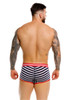 Men's Santorini Trunks – Nautical Luxury Cotton Men's Underwear (Stripes) by JOR