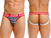 Men's Santorini Jockstrap – Nautical Athletic Men's Underwear (Stripes) by JOR