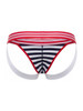 Men's Santorini Jockstrap – Nautical Athletic Men's Underwear (Stripes) by JOR