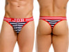 Men's Santorini Thong – Nautical Luxury Men's Underwear (Stripes) by JOR