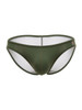 Men's Origin Bikini Brief – Sheer Back Luxury Men's Brief Underwear (Green) by JOR