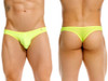 Men's Origin Thong – Sheer Mesh Luxury Men's Thong Underwear (Neon Green) by JOR