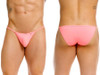 Men's Axel Bikini – Minimalist Low-Rise Men's Bikini Underwear (Candy Pink) by JOR
