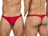 Men's Helion Thong – Modern Men's Thong Underwear (Red) by Clever