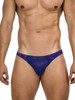 Men's Helion Thong – Modern Men's Thong Underwear (Blue) by Clever