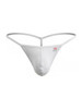 Men's Axel G-String – Ultra-Minimal Men's G-String Underwear (White) by JOR