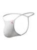 Men's Axel G-String – Ultra-Minimal Men's G-String Underwear (White) by JOR