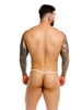 Men's Axel G-String – Ultra-Minimal Men's G-String Underwear (White) by JOR