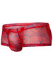 Men's Calipso Trunks – Modern Low-Rise Trunk Underwear (Red) by Clever