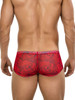 Men's Calipso Trunks – Modern Low-Rise Trunk Underwear (Red) by Clever