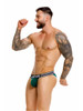 Men's Rush Bikini – Sporty Low-Rise Men's Bikini Underwear (Green) by JOR