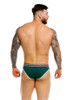 Men's Rush Bikini – Sporty Low-Rise Men's Bikini Underwear (Green) by JOR