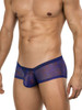 Men's Calipso Trunks – Breathable Mesh Trunk Underwear (Blue) by Clever